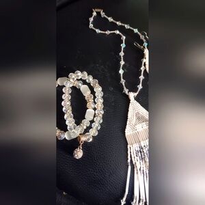 Krystal jewelry  white